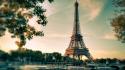 Eiffel tower paris architecture scales skyscapes chemtrails wallpaper
