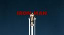 Minimalistic iron man stars flying superheroes marvel comics wallpaper