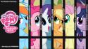 Pony: friendship is magic mane 6 enjoy wallpaper