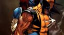 X-men wolverine mystique marvel comics girls wallpaper