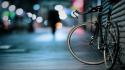 Bike bicycles blurred wallpaper