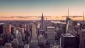 Cityscapes urban buildings new york city skyscrapers wallpaper
