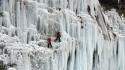 Ice mountains landscapes nature wallpaper