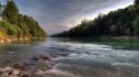 Landscapes nature austria riverside rivers wallpaper