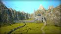 Lord of rings minecraft middle-earth helms deep wallpaper