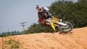 Suzuki dirt bikes motocross james stewart jump supercross wallpaper
