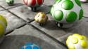 Video games mario mushrooms digital art wallpaper