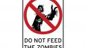 Zombies signs feed the sign wallpaper