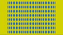 Illusions optical wavy pattern wallpaper