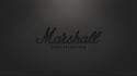 Marshall amplification black wallpaper