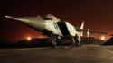 Night mig-25 foxbat russian air force jet wallpaper