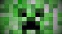 Creeper pixels minecraft sprite wallpaper