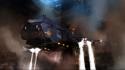 Guns futuristic combat spaceships science fiction vehicles wallpaper