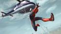 Video games helicopters spider-man the amazing wallpaper