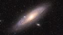 Outer space galaxies andromeda galaxy wallpaper
