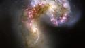 Outer space galaxies wallpaper