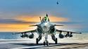Aircraft ships rafale fighters wallpaper