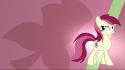 Gradient my little pony: friendship is magic roseluck wallpaper