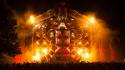 Party hardstyle stage q-dance tomorrowland 2012 wallpaper