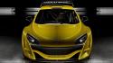 Yellow cars front trophy wallpaper