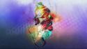 Abstract multicolor digital art artwork creative wallpaper