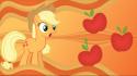 Applejack my little pony: friendship is magic style wallpaper