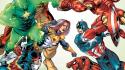 Comics spider-man captain america marvel thunderbolts sentry wallpaper