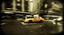 New york city taxi cities wallpaper