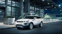 White cars range rover evoque wallpaper