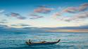 Ocean canoe oahu wallpaper