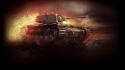 Tanks battles world of kv-1 wallpaper