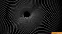Abstract metallic grayscale spirals simon c. page wallpaper