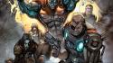 Comics marvel x-force domino cable comic character forge wallpaper