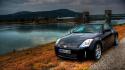 Hdr photography blurred nissan fairlady z33 350z wallpaper