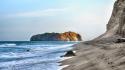 Japan landscapes nature beach tokyo lonely island wallpaper