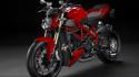 Red front motorbikes ducati streetfighter angle wallpaper
