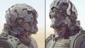 Robots futuristic mech concept art future soldier wallpaper