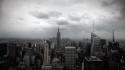 Skylines new york city empire state building wallpaper