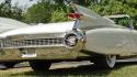 White cadillac convertible eldorado old car 1959 wallpaper