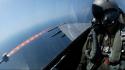Aircraft aviation fighter jets missile sea wallpaper