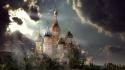 Castles moscow wallpaper