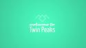 Tv minimalistic twin peaks gradient simple wallpaper