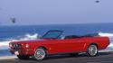 Ford roads mustang gt 1966 side view wallpaper