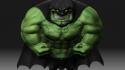 Hulk (comic character) batman artwork wallpaper