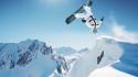 Snow sports snowboarding wallpaper