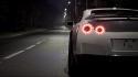 Tuning white tuned taillights nissan gt-r r35 wallpaper