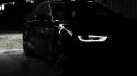 White dark lights cars audi vehicles auto wallpaper