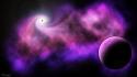 Outer space nebulae wallpaper