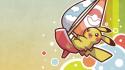 Pokemon video games pikachu surfing pichu wallpaper