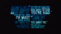 Alice in wonderland typography far cry 3 wallpaper